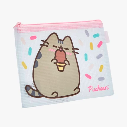 Sobre Mooving Pusheen PVC A5 Mesh Rosa