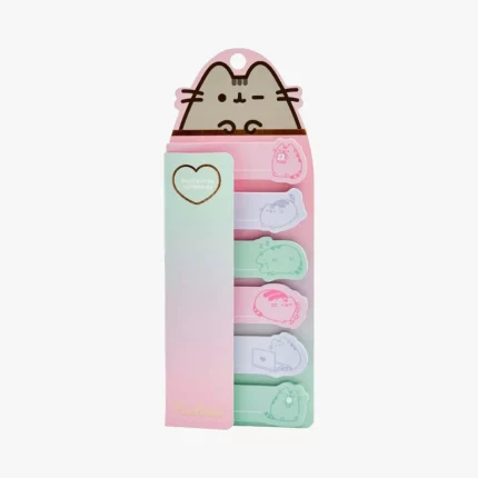 Notas Adhesivas Mooving Pusheen Set Banderitas 6 Piezas