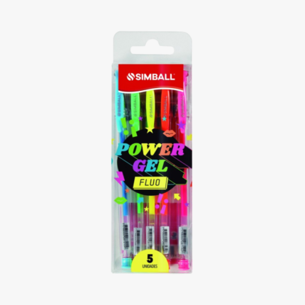 Bolígrafo Simball Power Gel Fluo