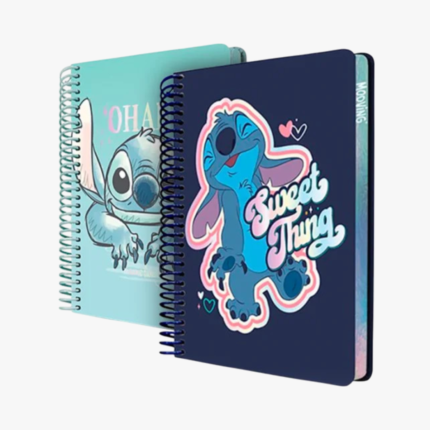 Cuaderno Espiral Mooving MAW Stitch 1/2 Oficio Rayado