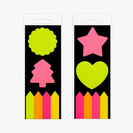 Notas Adhesivas HX Neón Señaladores Blister 6 Blocks x 25 Hojas
