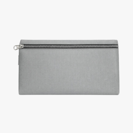 Cartuchera Sobre NeoArt Tela Cierre Metálico Gris