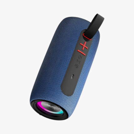 Parlante Inalámbrico Xaea Bloomline 3" x2 Bluetooth FM USB TWS Recargable LED Azul